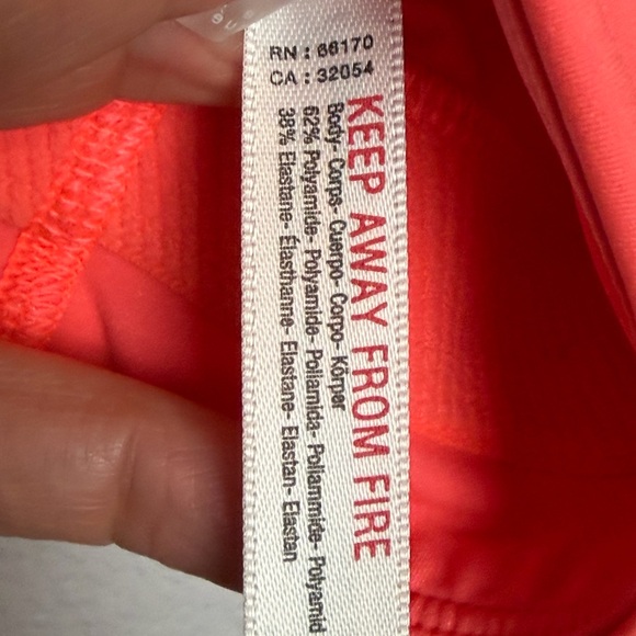 Free People Movement Win Win Bra orange Size Large - Picture 4 of 6